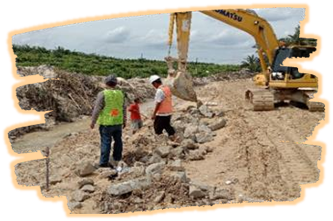 PT.HKI PROYEK PEMBANGUNAN TOL PEKANBARU-DUMAI PEKDUM 3 ( TAHUN 2020-2021 ) PENIMBUNAN JALAN